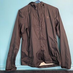 New Balance Black Windbreaker/Rain Jacket